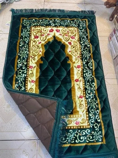 Luxury Velvet Prayer Mat Janamaz