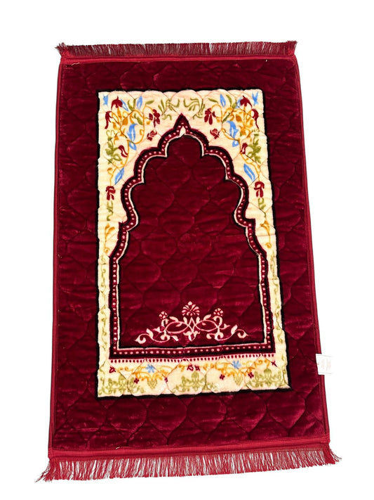 Luxury Velvet Prayer Mat Janamaz